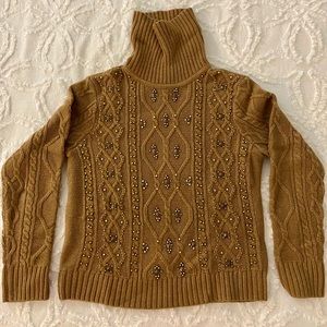 Brooks Brother Sweater with Bead Embelishment